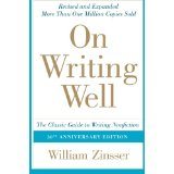 On Writing Well William Zinsser